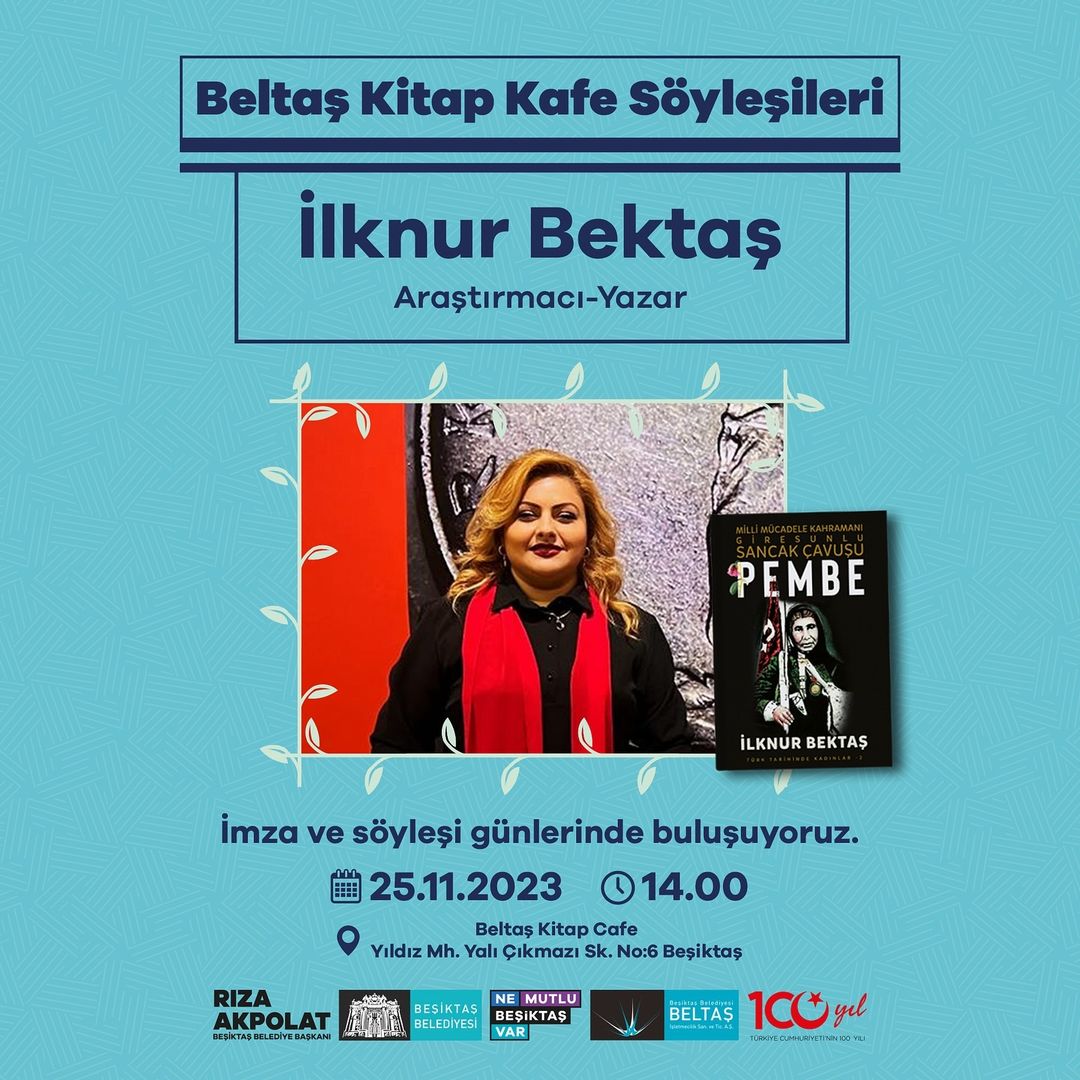 Beşiktaş Belediyesi - Kitap Kafe Söyleşileri